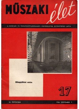 Valkó Endre (szerk.) - Műszaki élet 1956. szeptember 5., Budapest 1956 antikvár könyv