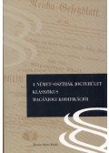 Rácz Lajos - A német-osztrák jogterület klasszikus magánjogi kodifikációi