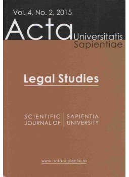 Nótári Tamás - Acta Universitatis Sapientiae Vol. 4, No. 2, 2015 Nótári Tamás - Acta Universitatis Sapientiae Vol. 4, No. 2, 2015, 2015 antikvár könyv