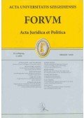 Homoki-Nagy Mária - Acta Universitatis Szegediensis VI. évfolyam 2. szám