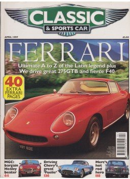 Gavin Conway - Classic & Sports car 1997. April,  1997 antikvár könyv