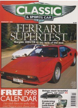 Gavin Conway - Classic & Sports car 1998. February,  1998 antikvár könyv