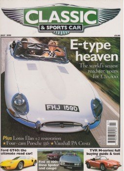James Elliott - Classic & Sports car 1999. July James Elliott - Classic & Sports car 1999. July, 1999 antikvár könyv