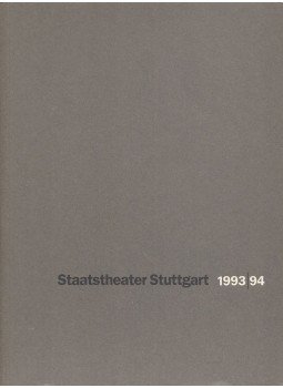 Helga Utz - Staatstheater Stuttgart 1993/94, Stuttgart 1993 antikvár könyv
