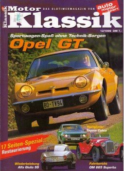 Bernd Ostmann - Motor Klassik 1999/12 Bernd Ostmann - Motor Klassik 1999/12, Stuttgart 1999 antikvár könyv
