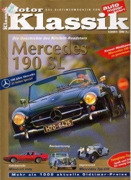 Bernd Ostmann - Motor Klassik 2001/1, Stuttgart 2001 antikvár könyv