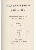 Báró Eötvös József - Báró Eötvös József munkáiból II.