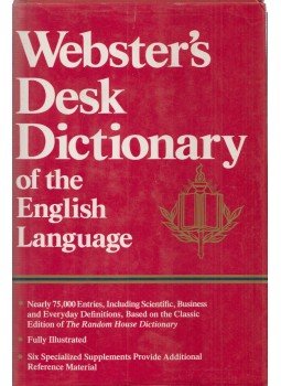 - Webster's Desk Dictionary of the English Language - Webster's Desk Dictionary of the English Language, New York 1983 antikvár könyv