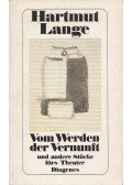 LANGE, HARTMUT - Vom Werden der Vernunft