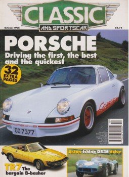  - Classic and Sportscar 1996. October,  1996 antikvár könyv