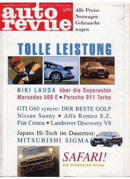 Herbert Völker - Auto Revue 1991/5, Wien 1991 antikvár könyv