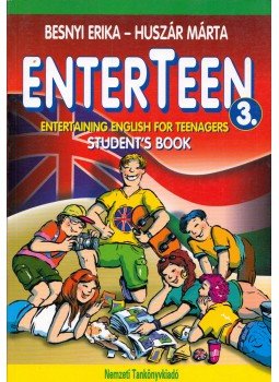 Besnyi Erika, Huszár Márta - Enterteen 3. Entertaining english for teenagers Student's Book Besnyi Erika, Huszár Márta - Enterteen 3. Entertaining english for teenagers Student's Book, Budapest 2000 antikvár könyv