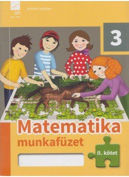 Kuruczné Borbély Márta, Ackermann Rita - Matematika munkafüzet 3 osztályosoknak II. kötet, Budapest 2016 antikvár könyv