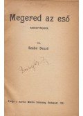 Szabó Dezső - Megered az eső