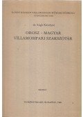 Dr. Ságh Károlyné - Orosz-magyar villamosipari szakszótár