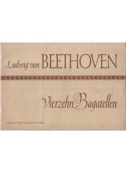 Beethoven, Ludwig von, Walter Frickert - Vierzehn Bagatellen Beethoven, Ludwig von, Walter Frickert - Vierzehn Bagatellen, Leipzig 0 antikvár könyv