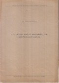 Dr. Freund Mihály - Adalékok hazai motorolajok minőségjavítására