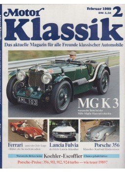 Dirk-Michael Conradt - Motor Klassik 1989 Februar, Stuttgart 1989 antikvár könyv