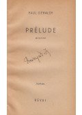 Paul Géraldy - Prélude