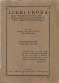Forgács Gyula - Lelki próba