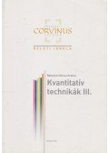 Balázsné Mócsai Andrea - Kvantitatív technikák III.