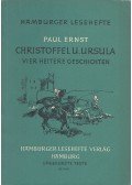 ERNST, PAUL - Christoffel und Ursula