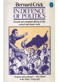 Bernard Crick - In Defence of Politics (dedikált)