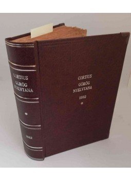 Curtius, Georg - Curtius görög nyelvtana. I-II. (egybekötve), Budapest 0 antikvár könyv