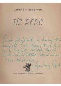 Ambrózy Ágoston - Tíz perc (dedikált)