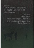 Molnár Tibor - Óbecse, Péterréve és Bácsföldvár első vh-s (1914-1918) katonai áldozatai