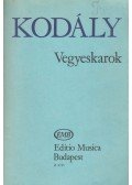 Kodály Zoltán - Vegyeskarok