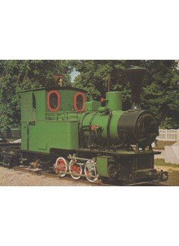  - Hany Istók nevű, 760 mm nyomtávolságú erdőgazdasági mozdony 1923. (képeslap), Budapest 0 antikvár könyv