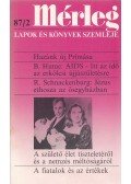 Boór János (főszerk.) - Mérleg 1987/2.