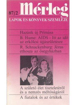 Boór János (főszerk.) - Mérleg 1987/2. Boór János (főszerk.) - Mérleg 1987/2., Budapest 1987 antikvár könyv