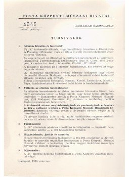  - K-vonalak telefonkönyve belső használatra., Budapest 1978 antikvár könyv
