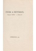 Székely János (szerk.) - Ódák a betűkről