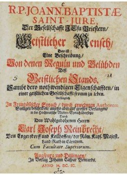 - Geistlicher Mensch - Geistlicher Mensch, Augsburg 1697 antikvár könyv