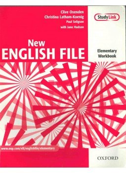 OXENDEN, CLIVE, Christina Latham-Koenig, Seligson, Paul, Jane Hudson - NEW ENGLISH FILE ELEMENTARY Workbook OXENDEN, CLIVE, Christina Latham-Koenig, Seligson, Paul, Jane Hudson - NEW ENGLISH FILE ELEMENTARY Workbook, 2014 antikvár könyv