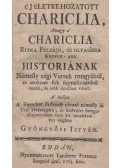 Gyöngyösi István - Új életre hozatott Chariclia