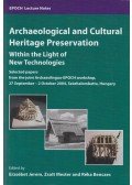 Jerem Erzsébet,Mester Zsolt,Benczes Réka - Archeological and Cultural Heritage Preservation