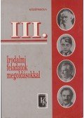 Vasy Géza,Vasy Gézáné - Irodalmi feladatok megoldásokkal III.