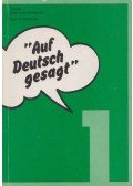 Rudolf Schneider - "Auf Deutsch gesagt" / Így mondják németül 1.