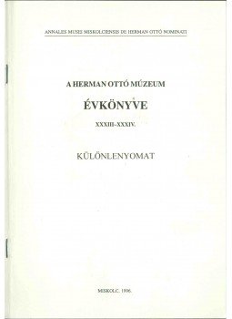 Dömötör Ákos - Változásvizsgálatok a Hangony-völgyi bejárók anyagi kultúrájában, Miskolc 1996 antikvár könyv