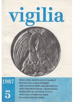 Lukács László - Vigilia 1987/5 Lukács László - Vigilia 1987/5, Budapest 1987 antikvár könyv