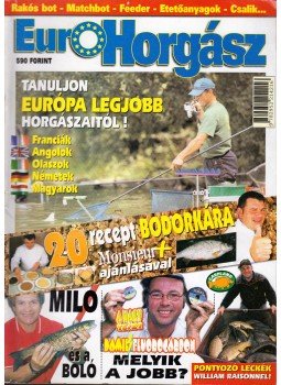Hajdú Lívia - Euro Horgász 2009/1, Asnieres-sur-Seine 2009 antikvár könyv