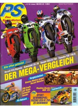 Paul Pietsch - PS Das Sport-Motorrad Magazin 1996 Januar, Stuttgart 1996 antikvár könyv