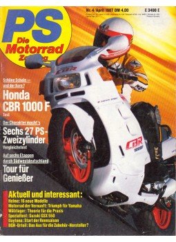 Paul Pietsch - PS Die Motorrad Zeitung 1987 April Paul Pietsch - PS Die Motorrad Zeitung 1987 April, Stuttgart 1987 antikvár könyv