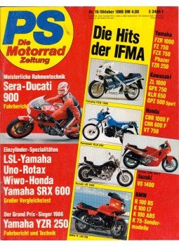 Paul Pietsch - PS Die Motorrad Zeitung 1986 Oktober Paul Pietsch - PS Die Motorrad Zeitung 1986 Oktober, Stuttgart 1986 antikvár könyv
