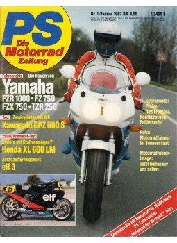 Paul Pietsch - PS Die Motorrad Zeitung 1987 Januar Paul Pietsch - PS Die Motorrad Zeitung 1987 Januar, Stuttgart 1987 antikvár könyv