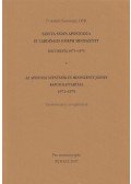 P. Ádám Somorjai - Az Apostoli Szentszék és Mindszenthy József kapcsolattartása 1971-1975